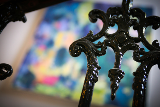 Orignal victorian staircase at The Parisi Townhouse